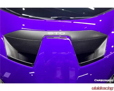 Carbonado DryFGCF Hood Vents Lamborghini Huracan?STO 2021-2024 - DRYFGCFHURACANSTO-HV