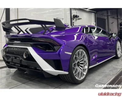 Carbonado MTDryCF Rear Diffuser Lamborghini Huracan?STO 2021-2024 - MTDRYCFHURACANSTO-RD