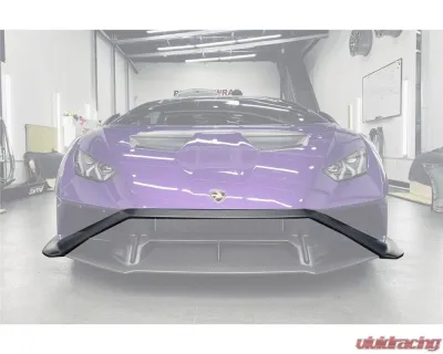 Carbonado MTDryCF UP Front Lip Lamborghini Huracan?STO 2021-2024 - MTDRYCFHURACANSTO-UFL