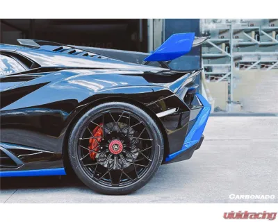 Lamborghini Huracan STO Carbonado Dry Carbon Fiber Trunk Spoiler Wing 2021-2024 - DRYFGCFHURACANSTO-W