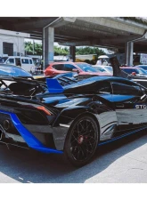 Lamborghini Huracan STO Carbonado Dry Carbon Fiber Trunk Spoiler Wing 2021-2024                                     - DRYFGCFHURACANSTO-W - Image 12