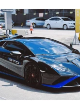 Lamborghini Huracan STO Carbonado Dry Carbon Fiber Trunk Spoiler Wing 2021-2024                                     - DRYFGCFHURACANSTO-W - Image 13