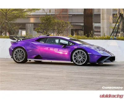 Lamborghini Huracan STO Carbonado Dry Carbon Fiber Trunk Spoiler Wing 2021-2024 - DRYFGCFHURACANSTO-W