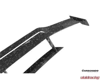 Lamborghini Huracan DryCF Carbon Fiber Spoiler 2015-2025 LP610 LP580 EVO Tecnica OD Style - DRYFGCFHuracanEVO-OD-W