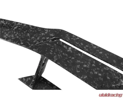 Lamborghini Huracan DryCF Carbon Fiber Spoiler 2015-2025 LP610 LP580 EVO Tecnica OD Style - DRYFGCFHuracanEVO-OD-W