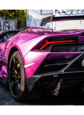 Lamborghini Huracan DryCF Carbon Fiber Spoiler 2015-2025 LP610 LP580 EVO Tecnica OD Style                                     - DRYFGCFHuracanEVO-OD-W - Image 9