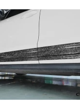 Carbonado DryFGCF GTS Style Door Trims Porsche Macan 2014-2024                                     - DRYFGCFMacan-KG-GTS-DT - Image 3