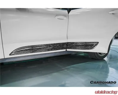 Carbonado DryFGCF GTS Style Door Trims Porsche Macan 2014-2024 - DRYFGCFMacan-KG-GTS-DT