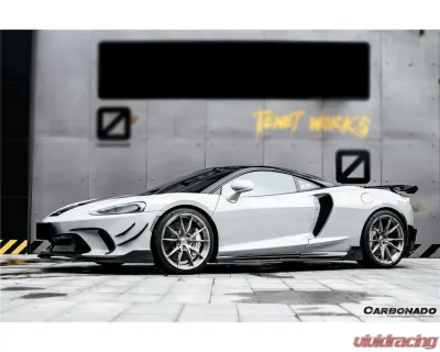 Carbonado DryFGCF WP Style Side Air Intake Blades McLaren GT 2020-2023 - DRYFGCFMcLarenGT-SAIB
