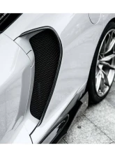 Carbonado DryFGCF WP Style Side Air Intake Blades McLaren GT 2020-2023                                     - DRYFGCFMcLarenGT-SAIB - Image 5