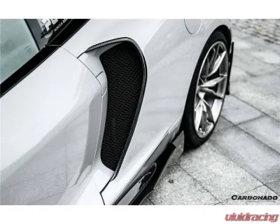 Carbonado DryFGCF WP Style Side Air Intake Blades McLaren GT 2020-2023 - DRYFGCFMcLarenGT-SAIB