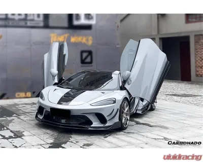McLaren GT Carbonado DRYFGCF WP Style Side Skirts 2020-2023 - Carbon Fiber Pair - DRYFGCFMcLarenGT-SS