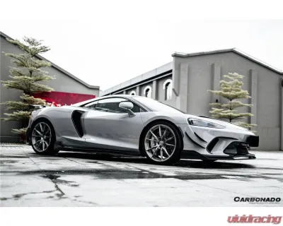 McLaren GT Carbonado DRYFGCF WP Style Side Skirts 2020-2023 - Carbon Fiber Pair - DRYFGCFMcLarenGT-SS