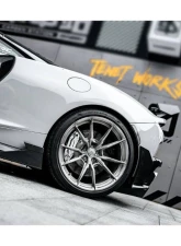 McLaren GT Carbonado DRYFGCF WP Style Side Skirts 2020-2023 - Carbon Fiber Pair                                     - DRYFGCFMcLarenGT-SS - Image 6