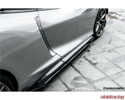 McLaren GT Carbonado DRYFGCF WP Style Side Skirts 2020-2023 - Carbon Fiber Pair - DRYFGCFMcLarenGT-SS