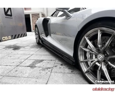 McLaren GT Carbonado DRYFGCF WP Style Side Skirts 2020-2023 - Carbon Fiber Pair - DRYFGCFMcLarenGT-SS