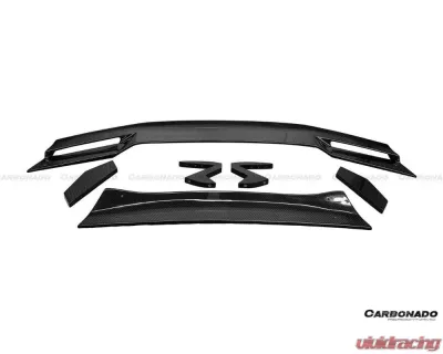 McLaren Carbonado DryFGCF WP Style GT Wing for McLaren GT 2020-2023, Part No: DRYCFMcLarenGT-W - DRYFGCFMcLarenGT-W