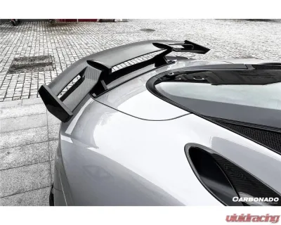 McLaren Carbonado DryFGCF WP Style GT Wing for McLaren GT 2020-2023, Part No: DRYCFMcLarenGT-W - DRYFGCFMcLarenGT-W