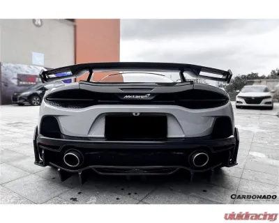McLaren Carbonado DryFGCF WP Style GT Wing for McLaren GT 2020-2023, Part No: DRYCFMcLarenGT-W - DRYFGCFMcLarenGT-W