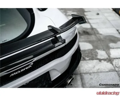 McLaren Carbonado DryFGCF WP Style GT Wing for McLaren GT 2020-2023, Part No: DRYCFMcLarenGT-W - DRYFGCFMcLarenGT-W