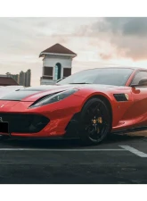 Ferrari Carbonado DryFGCF MSY Style Front Lip for 812 Superfast & GTS 2018-2024                                     - DRYFGCFOD-812MSY-FL - Image 13