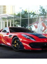 Ferrari Carbonado DryFGCF MSY Style Front Lip for 812 Superfast & GTS 2018-2024                                     - DRYFGCFOD-812MSY-FL - Image 16