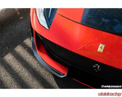 Ferrari Carbonado DryFGCF MSY Style Front Lip for 812 Superfast & GTS 2018-2024 - DRYFGCFOD-812MSY-FL