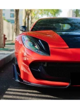 Ferrari Carbonado DryFGCF MSY Style Front Lip for 812 Superfast & GTS 2018-2024                                     - DRYFGCFOD-812MSY-FL - Image 9
