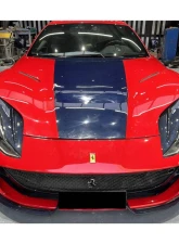 Ferrari Carbonado DryFGCF MSY Style Front Lip for 812 Superfast & GTS 2018-2024                                     - DRYFGCFOD-812MSY-FL - Image 10