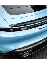 Porsche Taycan Carbonado Dry Carbon Fiber Rear Diffuser 2019-2023 OD Style                                     - DRYFGCFOD-TaycanOD.RD - Image 13