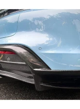 Porsche Taycan Carbonado Dry Carbon Fiber Rear Diffuser 2019-2023 OD Style                                     - DRYFGCFOD-TaycanOD.RD - Image 9