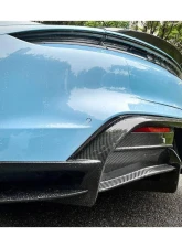 Porsche Taycan Carbonado Dry Carbon Fiber Rear Diffuser 2019-2023 OD Style                                     - DRYFGCFOD-TaycanOD.RD - Image 10