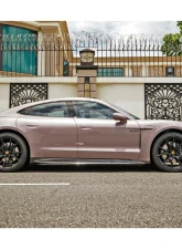 Porsche Taycan Carbonado DryFGCF OD Style Side Skirts 2019-2023 4/4S/GTS/Turbo                                     - DRYFGCFOD-TaycanOD.SS - Image 14