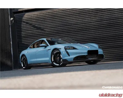 Porsche Taycan Carbonado DryFGCF OD Style Side Skirts 2019-2023 4/4S/GTS/Turbo - DRYFGCFOD-TaycanOD.SS