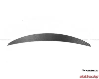 Porsche Taycan 2019-2023 Carbonado Dry Carbon Fiber Trunk Spoiler OD Style - DRYFGCFOD-TaycanOD.TS