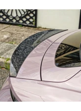 Porsche Taycan 2019-2023 Carbonado Dry Carbon Fiber Trunk Spoiler OD Style                                     - DRYFGCFOD-TaycanOD.TS - Image 11