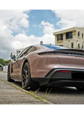 Porsche Taycan 2019-2023 Carbonado Dry Carbon Fiber Trunk Spoiler OD Style                                     - DRYFGCFOD-TaycanOD.TS - Image 13