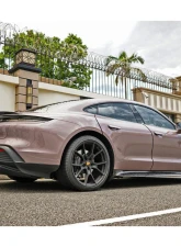 Porsche Taycan 2019-2023 Carbonado Dry Carbon Fiber Trunk Spoiler OD Style                                     - DRYFGCFOD-TaycanOD.TS - Image 14