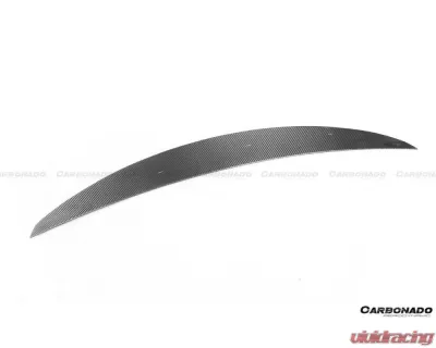 Porsche Taycan 2019-2023 Carbonado Dry Carbon Fiber Trunk Spoiler OD Style - DRYFGCFOD-TaycanOD.TS