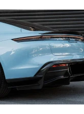 Porsche Taycan 2019-2023 Carbonado Dry Carbon Fiber Trunk Spoiler OD Style                                     - DRYFGCFOD-TaycanOD.TS - Image 7