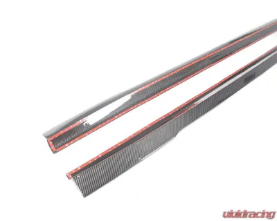 Mercedes-Benz S-Class W223 2021+ Carbonado MSY Style Side Skirts - Pair, DRYCF Material - DRYFGCFOD-W223MSY-SS