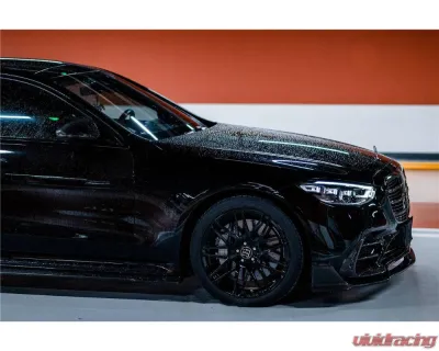 Mercedes-Benz S-Class W223 2021+ Carbonado MSY Style Side Skirts - Pair, DRYCF Material - DRYFGCFOD-W223MSY-SS