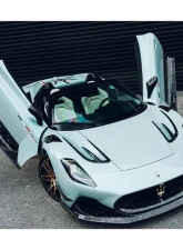 Carbonado DryFGCF SVD Style Front Canards Maserati MC20 2020-2024                                     - DRYFGCFODMC20SVD-CRD - Image 11