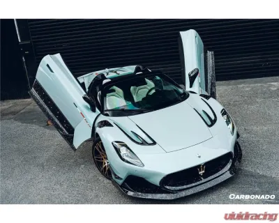 Carbonado DryFGCF SVD Style Front Canards Maserati MC20 2020-2024 - DRYFGCFODMC20SVD-CRD