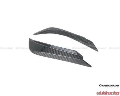 Carbonado DryFGCF SVD Style Front Canards Maserati MC20 2020-2024 - DRYFGCFODMC20SVD-CRD