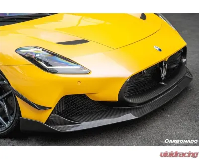 Carbonado DryFGCF SVD Style Front Canards Maserati MC20 2020-2024 - DRYFGCFODMC20SVD-CRD