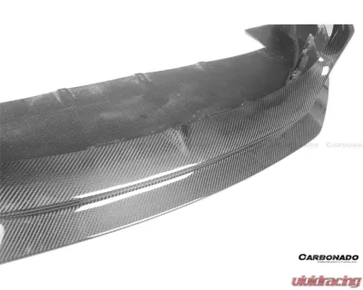 Maserati MC20 Carbonado Dry Carbon Fiber SVD Style Front Lip 2020-2024 - DRYFGCFODMC20SVD-FL