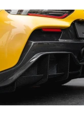 Carbonado DryFGCF SVD Style Rear Lip Diffuser Maserati MC20 2020-2024                                     - DRYFGCFODMC20SVD-RD - Image 11
