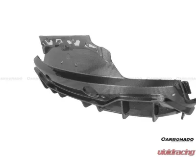 Carbonado DryFGCF SVD Style Rear Lip Diffuser Maserati MC20 2020-2024 - DRYFGCFODMC20SVD-RD