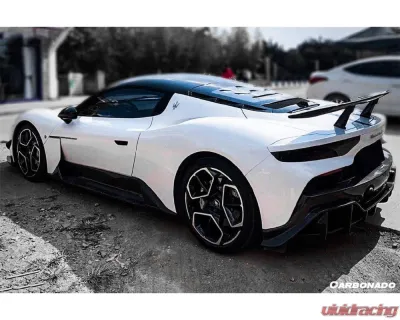 Maserati MC20 2020-2024 Carbonado Dry Carbon Fiber SVD Style GT Wing, Part No ODMC20SVD-W - DRYFGCFODMC20SVD-W